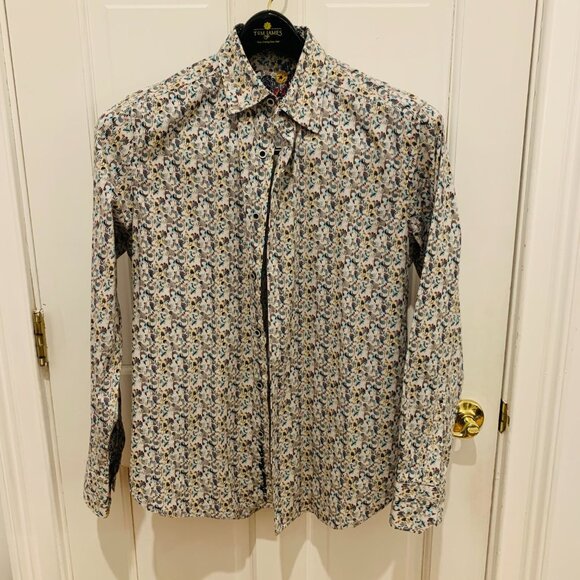 Robert Graham Dress Shirt Size Medium Classic Fit - Picture 1 of 7